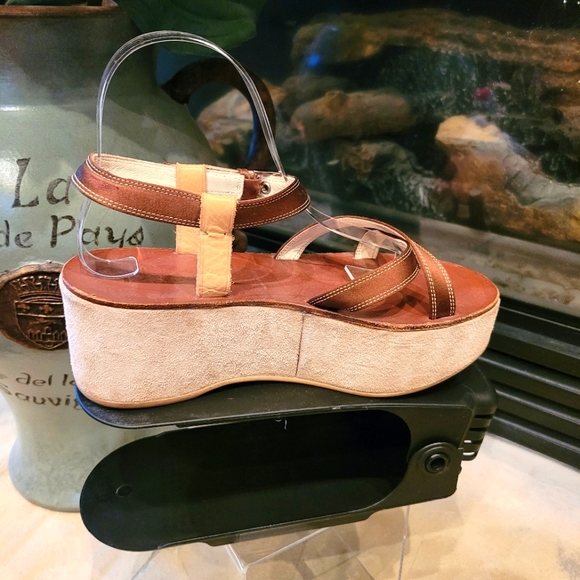 Prada Platform Sandles size 37.5 - Picture 2 of 10